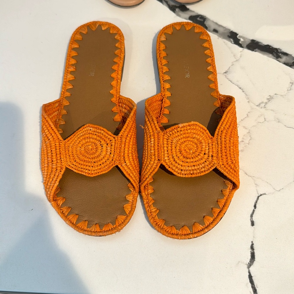 Le Mogador Vero Cuocio orange sandal